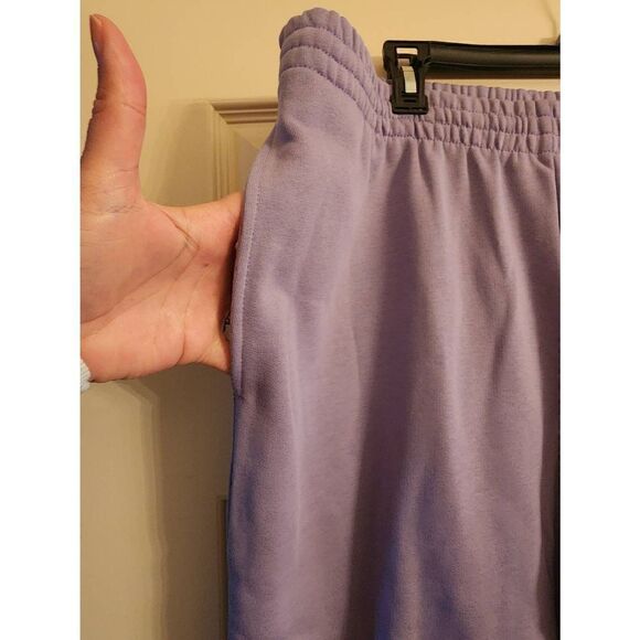 Lacoste NWT fleece jogger lavender size XXL taper fit - Picture 3 of 9